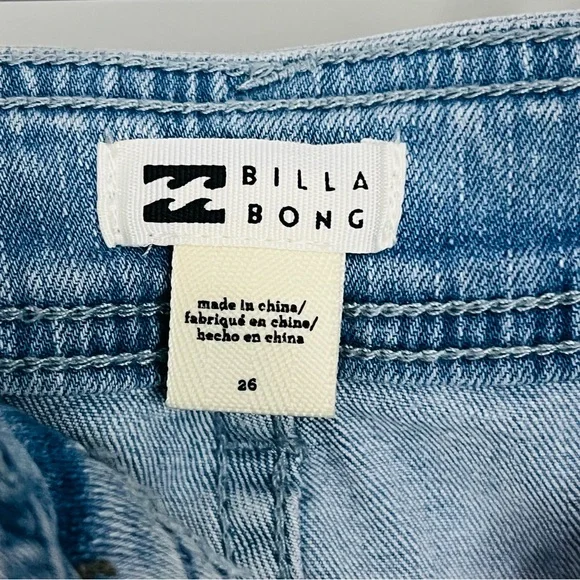 Billabong Light Blue Flare Jeans - Picture 8 of 9